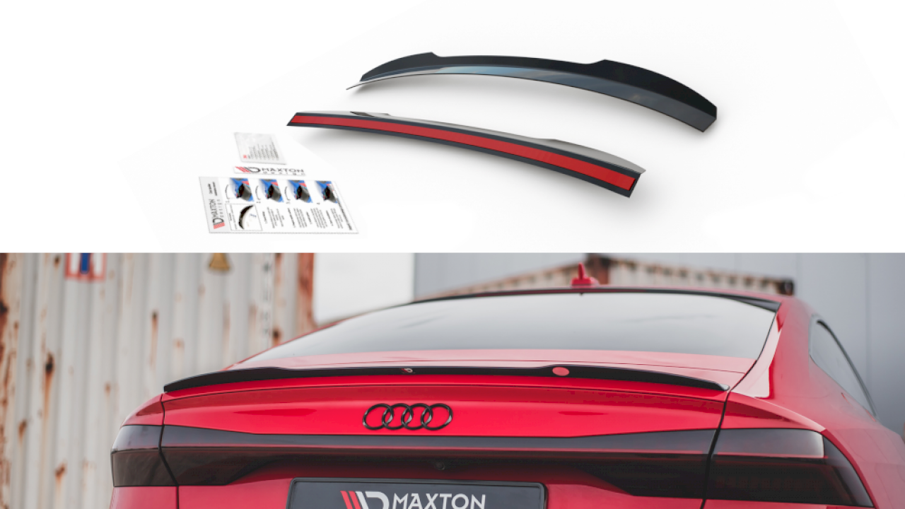 Audi S7/A7 S-Line C8 2017- Rearspoiler extension